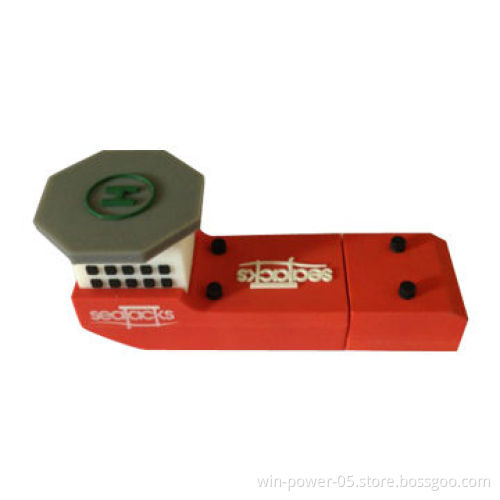 Cartoon USB Flash Drive in Ship Shaped, Customized Design and Logo Welcomed, Full Capacity 1-128GB